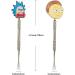 Waxmaid 2 Packs Stainless Steel Wax Carving Tool Set - 4.7 inch Cartoon Toy Gift - Buy Online on GoSupps.com