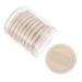 Angoily 1 Set Loofah Face Wash Facial Scrub Pad Reusable Facial Pads Natural Sea Sponge Loofah Exfoliating Sponges Face Sponges Cleansing Cotton Loofah Pad Round Miss Face Pad