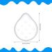 4 Pcs Transparent Eye Coverings - Ventilated Plastic Eye Protection for Men & Women | Breathable Eye Care Supplies to Prevent Sand & Gravel - Buy Online on GoSupps.com