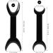 Healifty T-Shape Dental Double Head Mouth Opener | 8pcs Teeth Whitening Orthodontic Tool Retractor (Black) - Enhance Your Smile - Buy Online on GoSupps.com