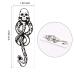 Konsait 20 Sheets Halloween Death Eater Tattoos - Dark Mark Skull Snake Fake Temporary Stickers for Adults & Kids | Halloween Cosplay Party Favors - Buy Online on GoSupps.com