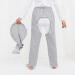 Shop Daily Wear Fleece Open File Nursing Pants for Elderly & Disabled - Detachable Crotch Gray - Size L/Large - Comfortable Incontinence Solution - Buy Online on GoSupps.com