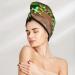 Funny Frogs Coral Velvet Dry Hair Cap | Ideal for Home Travel & Pool Parties - Buy Online on GoSupps.com