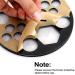 14-Hole Makeup Brush Holder Tree - Collapsible Acrylic Organizer for Air Drying - Black Cosmetics Stand - Buy Online on GoSupps.com