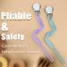 BasicsSlife Silicone Pacifier Clip for Babies - 3 Pack BPA-Free Versatile Bite Ring & Toy Holder Keeps Pacifiers Clean Fits All Sizes - Buy Online on GoSupps.com