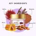 Ayurvedic Saffron Anti-Ageing Brightening Moisturising Cream - 50g with Almond & Honey | International Shipping Available - Buy Online on GoSupps.com
