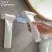 UDQYQ 2PC Rolling Toothpaste Squeezer with Magnetic Pad - Wall-Mounted Space-Saving Bathroom Organizer (White) - Buy Online on GoSupps.com