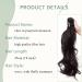Curly Wavy Clip In Ponytail Extension 18 Inch Dark Brown - Synthetic Hairpiece - Buy Online on GoSupps.com