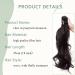 Buy Sego 45cm Ponytail Hair Extension - Voluminous Wavy Dark Brown Clip-In Braid - 140g Synthetic Hair - Buy Online on GoSupps.com