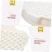 BESPORTBLE White Small pet Toilet cat Toilet Indoor Bunny Potty Tray Indoor pet Potty for Dogs abs 25.00X19.00X10.00CM White - Buy Online on GoSupps.com