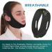 Anti Snoring Chin Strap - Adjustable, Comfortable, Professional Stop Snoring Device for Men, Women, and Kids - Black 1pc - Buy Online on GoSupps.com