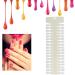 ANKROYU 36 Tips Nail Gel Color Display Nail Polish Tips Display Rack Cards Double Nail Gel Display Sided Practice Samples Training Tools(A) - Buy Online on GoSupps.com