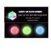 Glow in The Dark Light Up Glowing Bath Bombs for Ages 15 and Up Teens Adults Surprise Disco Lights Plastic Glowing Cube Inside - Pink Green Blue Bath Bombs - Fun - Smells Nice Fizz Great Gift Set of 3