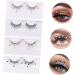 DOITOOL Heart Eyelashes 4 Pairs Sequin False Eyelashes Heart Lashes Butterfly Eyelashes Makeup Eyelashes Pesta as Postizas Naturales False Eyelashes Butterfly Bulk 3d Flash Chip Imitation - Buy Online on GoSupps.com