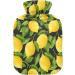 NAANLE Watercolor Lemons Hot Water Bottle - 1L Transparent Bed & Feet Warmer | Pain Relief & Heat Therapy - Buy Online on GoSupps.com