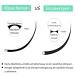 Buy Flat Lashes 0.15 & 0.20 - Ellipse Flat Lash Extensions C CC D DD Curl | Mattwarz 8-15 Mix (D-0.15 11 mm) - International Shipping - Buy Online on GoSupps.com