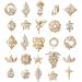 22 Pieces of 3D luxury clear shining zircon alloy nail art decoration charming fashion DIY unique nail art works - Buy Online on GoSupps.com