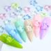 Vezocim Stars Nail Art Charms - 3D Pentagram Rhinestone Designs for DIY Manicures & Jewelry Making - Buy Online on GoSupps.com