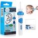 Earwax Removal Kit Earwax Remover for Kids and Adults Smart Spiral Earwax Removal Tool Blue-White