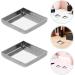 ABOOFAN 30pi ces Lot de Godets Vides pour Fards Paupi res Recharges M talliques Carr es de Inserts pour Palettes de Maquillage DIY - Buy Online on GoSupps.com