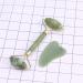 UKCOCO 2pcs Jade Roller Set - Facial Stone Roller & Gua Sha Massage Board for Smooth Skin & Relaxation - Buy Online on GoSupps.com