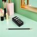 Taille-crayon Manuel 2 Pi ces Noir 5 Trous pour Crayons L vres Sourcils et Eyeliner Aiguiseur Pr cision Professionnelle avec Couvercle Outil Maquillage Compact pour - Buy Online on GoSupps.com