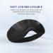Mavogel 3D Sleep Mask for Men & Women - Light Blocking Eye Mask Zero Eye Pressure Comfort for Travel Naps Yoga & Meditation - Soft & Breathable Black Blindfold - Buy Online on GoSupps.com