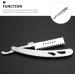 Fomiyes Stainless Steel Razor Holder - Premium Shaver Stand for Men | Hairdresser Shaver Holder for Beard & Nose Hair Blades - Buy Online on GoSupps.com