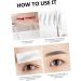 DRESSOOS 4pcs Eyebrow Stickers Tool Stickers Authentic Brow Eyebrow Stencils Make up Transfer Stickers 6d - Buy Online on GoSupps.com