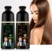 Dye Brown Hair Shampoo - Quick 5-Minute Color for White Grey & Damaged Hair - Lasts Up to 4 Weeks - 400ml - Buy Online on GoSupps.com