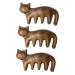 Frcolor 3st kitten massage curb antistatic massage comb Head and head skin massage device body massage devices scalp massager scalpshaber sweet massager meridian scalp ridge