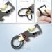 Exsun Carabiner Keychain Set with Bottle Opener - Gold & Silver | Key Chains for Men and Women - Buy Online on GoSupps.com