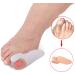 ALINZO Gel Toe Separator - Silicone Bunion Corrector for Women | Toe Straightener & Foot Stretcher | Toe Spacers Reduce Friction & Pain | Flesh Color - Buy Online on GoSupps.com