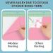 IModeur Permanent Adhesive Vinyl Sheets - 75 Pack 12x12 in 38 Assorted Colors - Matte & Glossy Vinyl for Cutting Machines - Car Decal Sticker Multicolor - Buy Online on GoSupps.com