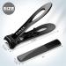 FUMAX Toenail Clippers for Seniors Thick Toenails Heavy Duty Large Nail Clippers with 15mm Wide Jaw Opening Long Handle Big Fingernail Clippers Cutter with Nail File for Men Seniors Women Wide Jaw Opening-Black - Buy Online on GoSupps.com