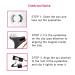 Buy Reusable Magnetic Lashes with Applicator | Natural Look Easy Wear & All-Day Comfort - Style A - Buy Online on GoSupps.com