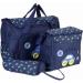 Shop FakeFace Oxford Tissue Cartoon Baby Bag Set - 4 in 1 Diaper Handbag Shoulder Bag & Bottle Holder - Dark Blue - International Shipping - Buy Online on GoSupps.com