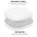 Nail Arm Rest Elbow Cushion - Microfiber Leather Hand Rest Pad for Nail Techs - White - Buy Online on GoSupps.com