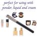 Concealer Brush & Mini Makeup Puff Set - 6 Essential Beauty Tools for Flawless Eye Cream & Concealer Application - Covers Blemishes & Dark Circles - Buy Online on GoSupps.com