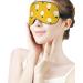 Yellow Light Bulb Sleep Mask | Adjustable Strap | Blocks Light for Restful Sleep | Ideal for Men and Women | Perfect for Nighttime, Travel, and Naps - Buy Online on GoSupps.com