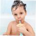 Minkissy Silicone Baby Toothbrush - 1 Pack Children s Oral Care Manual Training Toothbrush - Blue - Buy Online on GoSupps.com