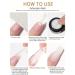 Gen rico 3D Nail Gel - 4 Colors Gel Manicure Glue | 3D Nail Molding Glue for French Daily Diamond Diamond Embossing Flexible Light Printing - Buy Online on GoSupps.com