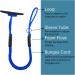 Bungee Dock Lines 4-5.5 ft Blue - Pack of 4 | Boat Shock Absorb Dock Tie Mooring Rope & Accessories - Buy Online on GoSupps.com