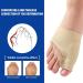 Ziryxq Hallux Valgus Orthopedic Sock - Big Toe Adjuster for Feet Care & Pedicure - Natural Color Options - Buy Online on GoSupps.com