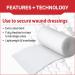 Care Science Rolled Gauze Pads 3 X 2.5 Yds - 24 Count, White - Pack of 1 - Buy Online on GoSupps.com