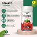 Tomato Powder Capsules 500mg - 180 Count | Organic Lycopene Supplement | Gluten Free Non-GMO Plant Based Health & Wellness Support - Buy Online on GoSupps.com