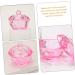 FRCOLOR 8 Pcs Pink Plates Nail Cleaner Drill Bits for Nails Nail Dappen Dish Dappen Bowl Nail Organizers and Storage for Nail Tech Monomer Dish with Lid Vegetable Bowl Glass With Cover 4.2x4.2cmx4pcs Pinkx4pcs - Buy Online on GoSupps.com
