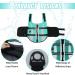 Emust Dog Life Vest - Turquoise XL | Lightweight & Durable Swimming Jacket for Small Medium & Large Dogs - Perfect for Boats & Water Activities - Buy Online on GoSupps.com