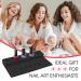 Nail Polish Holder Silicone 2 in 1 Organizer Case Set with Hand Rest Mat - Black - Buy Online on GoSupps.com