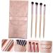 WOONEKY 1 4pcs Eye Makeup Brushes Eyeliner Brush Mini Brush Makeup Brush Kit Beauty Brush Plastic Pink - Buy Online on GoSupps.com